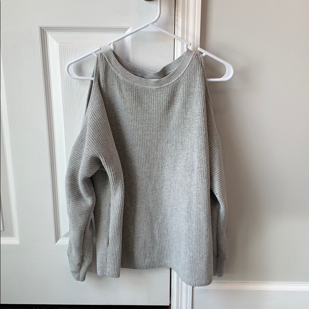 Cold Shoulder Sweater
